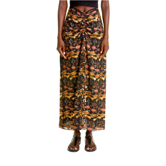 Altuzarra Dresses & Skirts - Altuzarra Safia Jacquard Metallic Midi Silk Blend Skirt NWOT